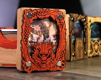 Wooden Deck Box for Magic the Gathering, Pokemon, and Yu-gi-oh - Etsy