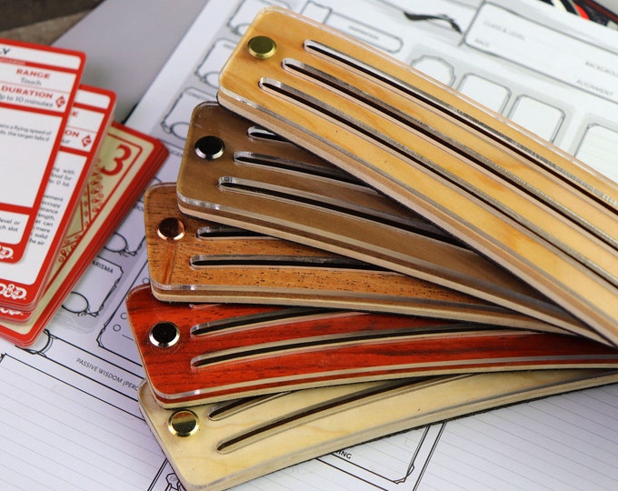 XL Card Holder for Playing Cards and DnD Spell Cards
