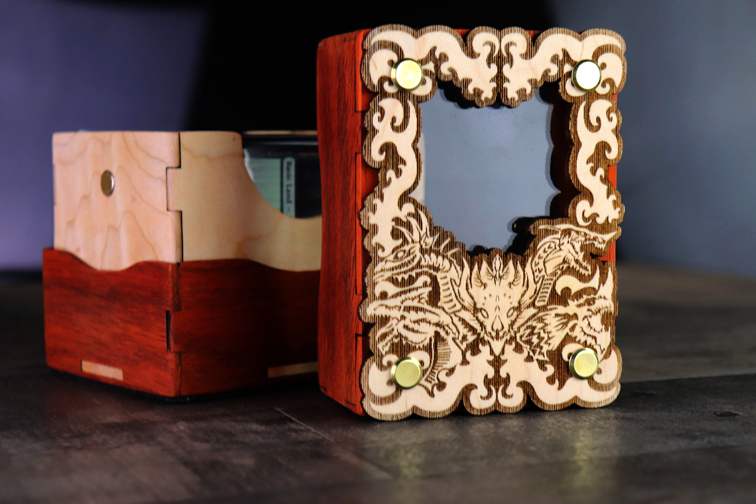 Custom EDH Deck Box Frames frame and Hardware Only Etsy