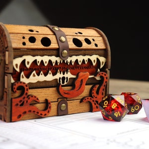 Mimic Dice Box for Dungeons and Dragons