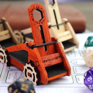 Dice Catapult for Dungeons and Dragons