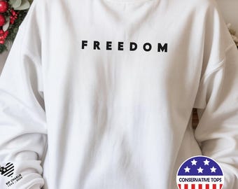 Charlie Kirk freedom Crewneck, Charlie Kirk Sweatshirt, Memorial Crew Neck Shirt, charlie kirk hero, Honor Charlie Kirk, Charlie Shot RIP
