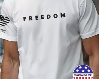 Charlie Kirk Freedom Shirt, charlie kirk Tee, Patriot freedom Tee, Freedom Tour Memorial Tshirt, RIP Charlie Tee, Charlie tribute Shirt gift