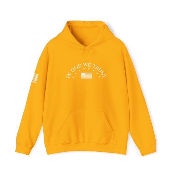 In God we trust In God we trust hoodie In god we trust gift Christian gift shirt God we trust Hooded conservative hoodie Sweatshirt