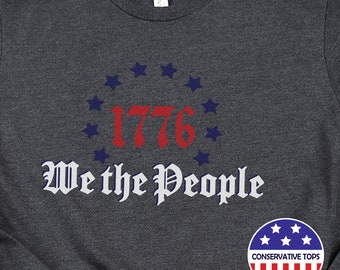 Camiseta "Nosotros el Pueblo", derechos constitucionales, regalo de camiseta "Nosotros el Pueblo", regalo de camiseta "Nosotros el Pueblo", camiseta de manga corta de EE. UU., camiseta de regalo conservadora