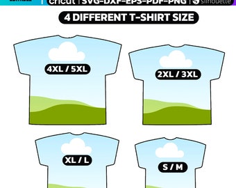 All Over T-Shirt Template, T-Shirt Design Template, All Over T-Shirt Sublimation Template, Blank Template, T-Shirt Outline, Canva Editable