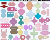 220 Box Template Bundle SVG, Cricut Silhouette, Laser Cut Files