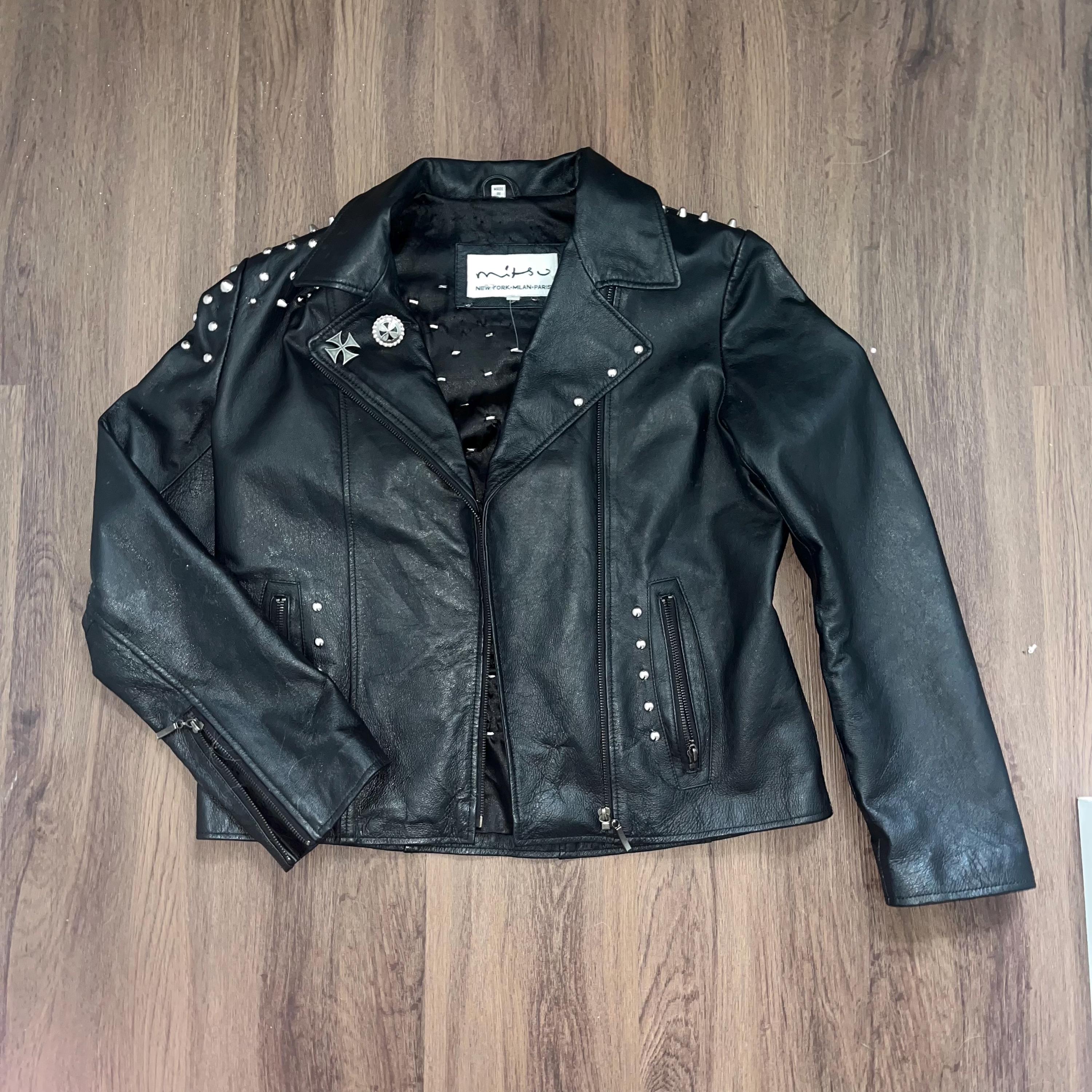 ジャケット・アウター Vintage tight leather jacket Tight Leather Jacket - Etsy