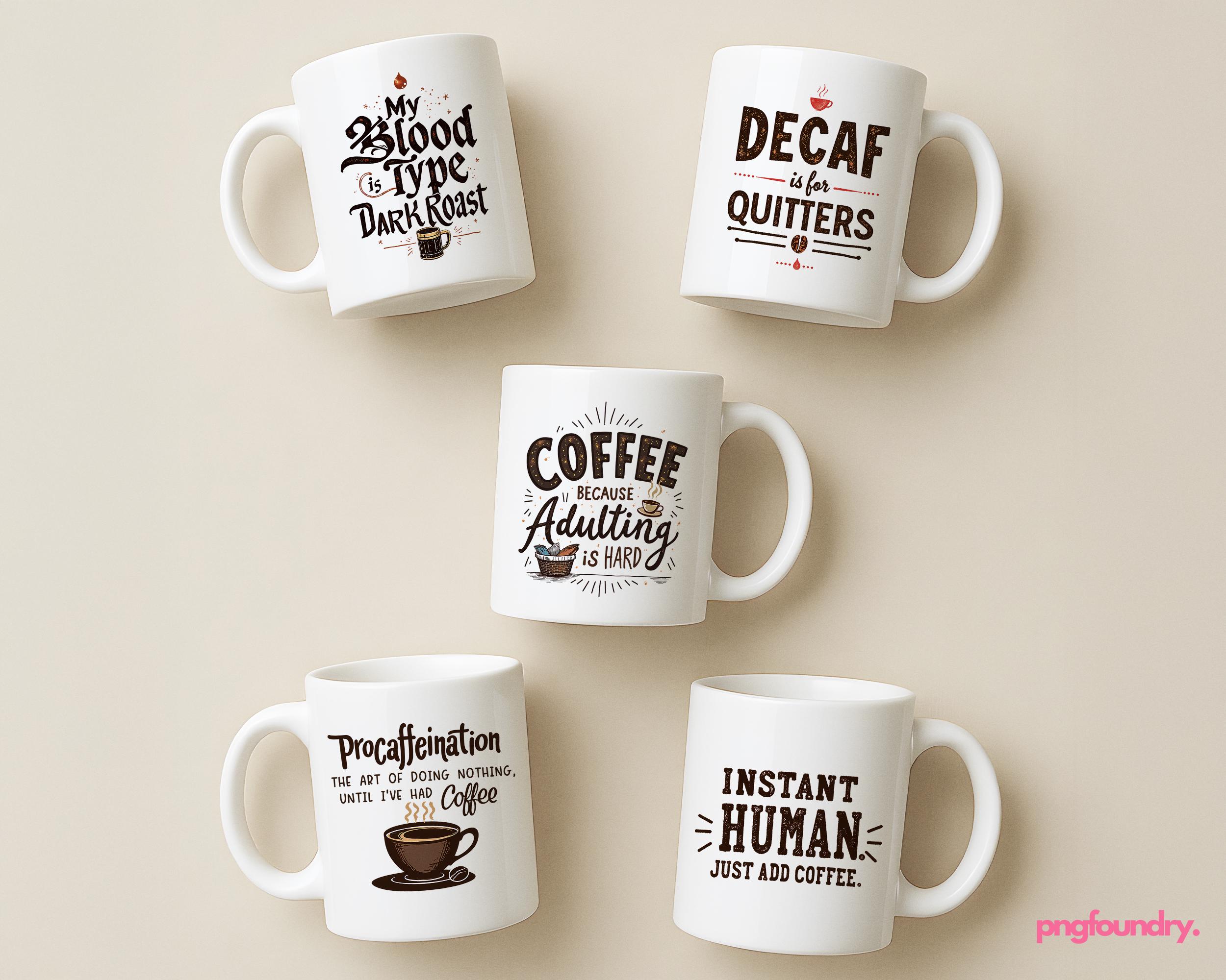 Funny Coffee Mug PNG Design: Adulting Hard Slogan (11oz 12oz 15oz) (PNG  Digital Download) - Etsy