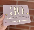 Acrylic House Sign, House Sign, Door Number, Door Sign, House Name, Address Sign, New Home, First Home, bumblebee, bee, home, house
