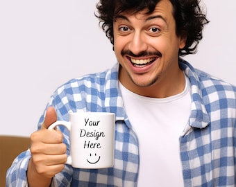 Dad Mug Mockup Man Mug Mockup Male Model Fathers Day Mug Mockup Coffee Mug Mockup Bundle 11 oz Mug Mockup 11oz Funny Dad Mug Mockup Cup POD