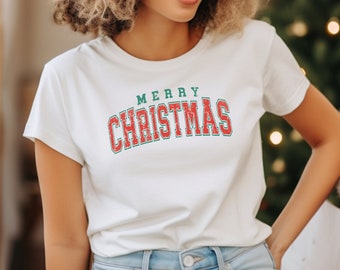 Retro Merry Christmas Shirt, Christmas Shirt, Merry Christmas Shirt, Holiday Shirt, Vintage Christmas Shirt, Christmas Gift, Winter Shirt