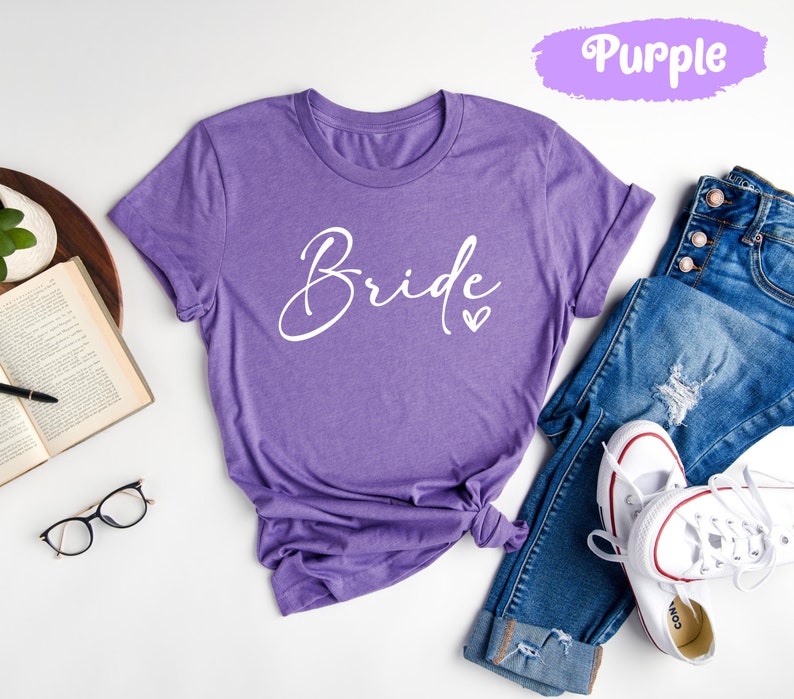 Bride Shirts, Bride Team Shirt, Bachelorette Tshirts, Wedding Party Tshirt, Bride Tribe Gift, Team Bride Tees, Hen Party Tee, Team Bride Top zdjęcie 5