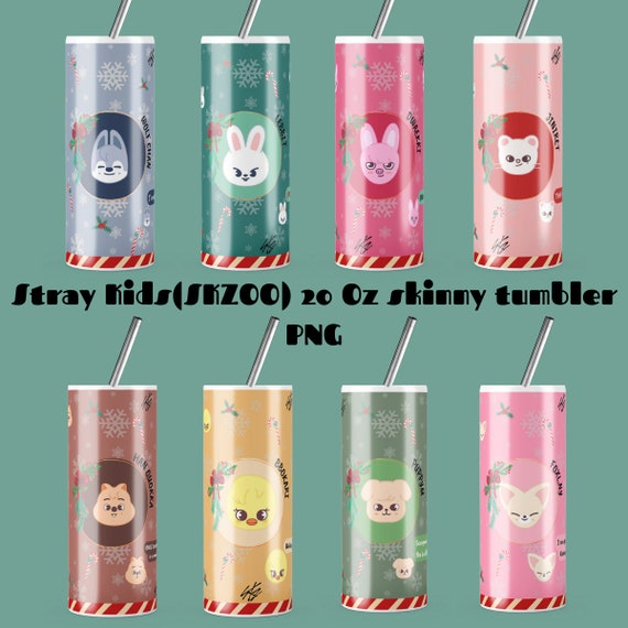 Stray Kids SKZOO Christmas Tumbler 20 OZ (PNG) - Etsy
