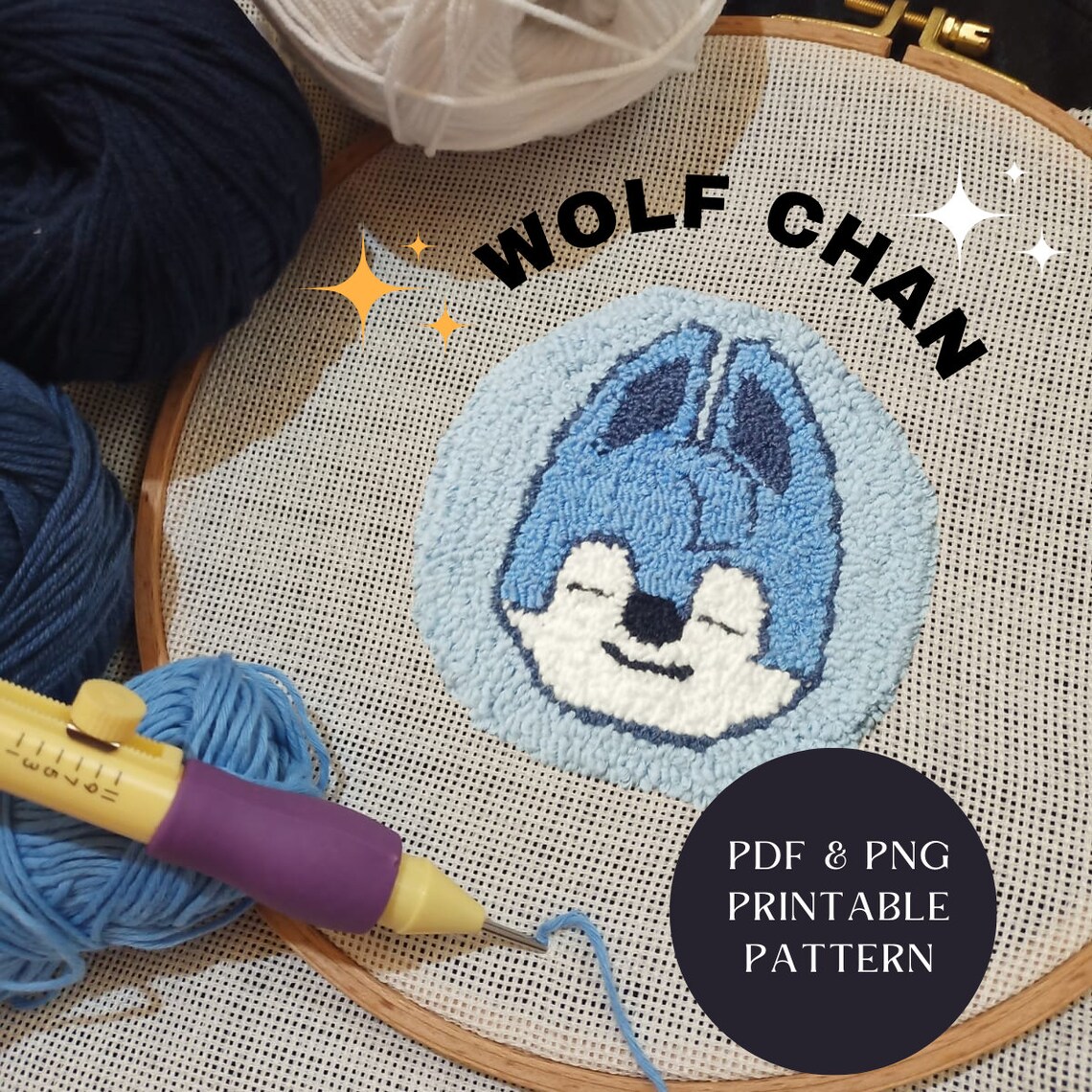 Stray Kids Rug Stray Kids Skzoo Wolf Chan Mug Rug: Punch Needle PDF Pattern - Etsy