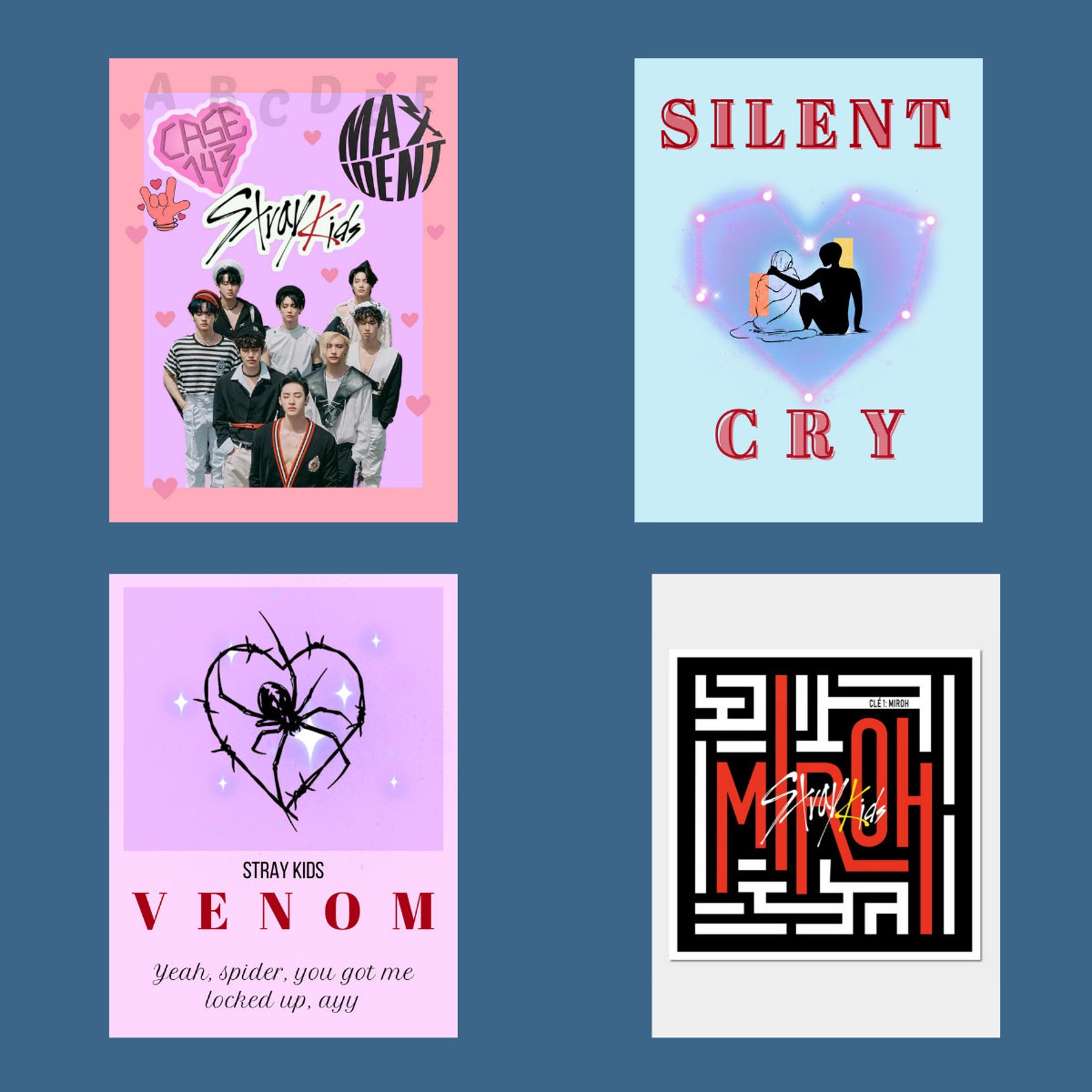 Stray Kids Aesthetic Wall Art Prints, K-pop Decor (digital Download) - Etsy