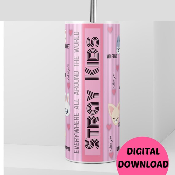 Stray Kids Skzoo 20 OZ Tumbler Design (digital Download) - Etsy