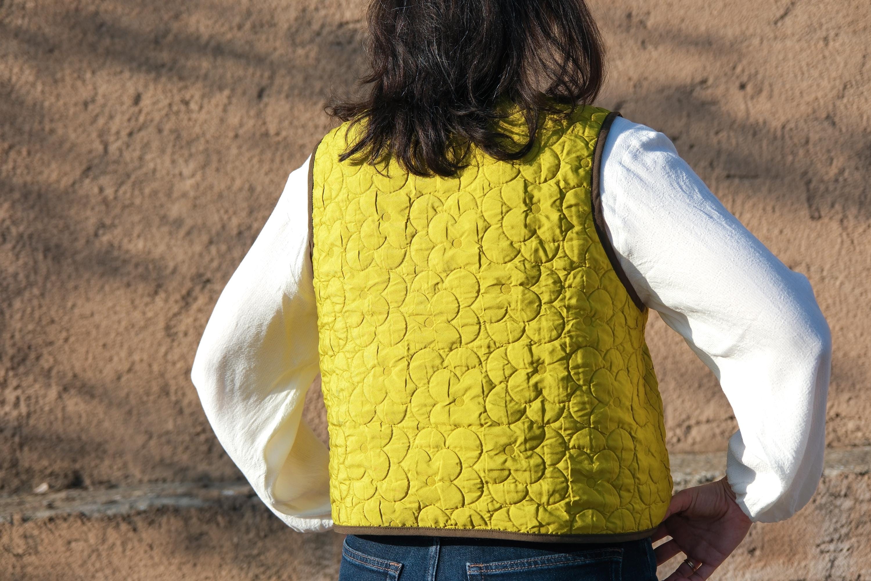 Front Tie Vest PDF Sewing Pattern + Instructions + Video Tutorial | 10 ...