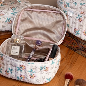 Quilted Vanity Bag Sewing Pattern PDF With Video Tutorial – 3 Size ...