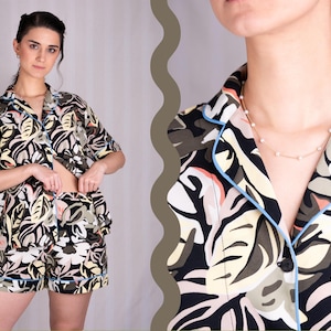 Pajama Set Sewing Pattern: Long & Short Sleeve, XXS-5XL (PDF Pattern ...