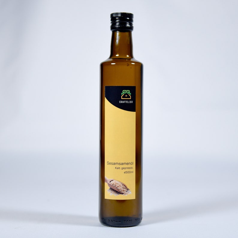 Sesame seed oil 250ml, 500ml, 1000ml, gourmetfood,oils,gourmetoils,Food,seed oil,Condiments & Sauces 500ml