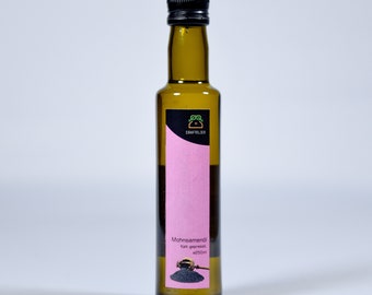 Mohnsamenöl 250ml / 500ml / 1000ml / Gourmetfood / Oils / Gourmetoils / Food / Seed oil / Condiments & Sauces /