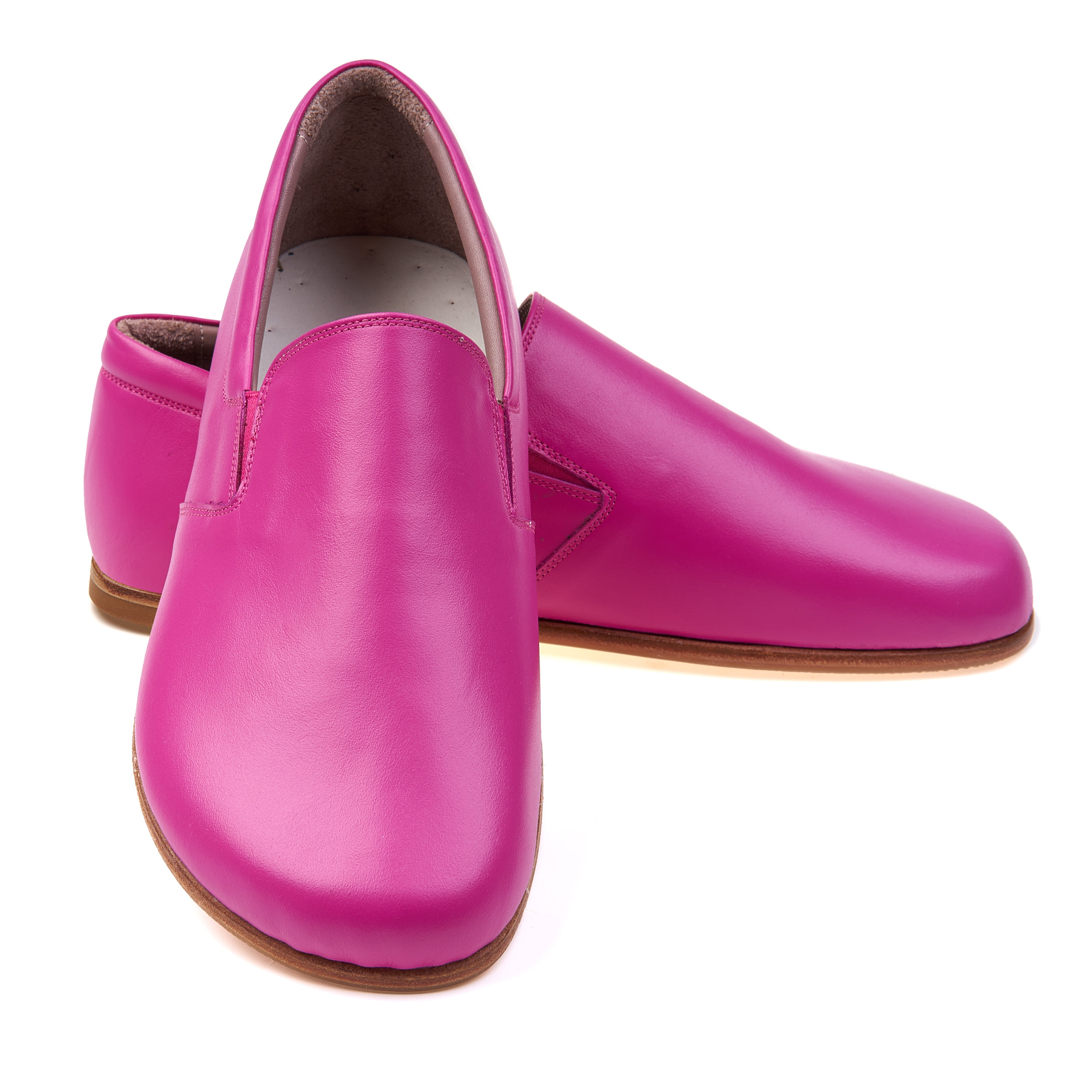 Fuchsia pink loafers sale