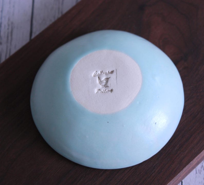 Handmade Wonky Ceramic Dish: Ring, Key, Trinket Bowl, Small Soap dish afbeelding 11
