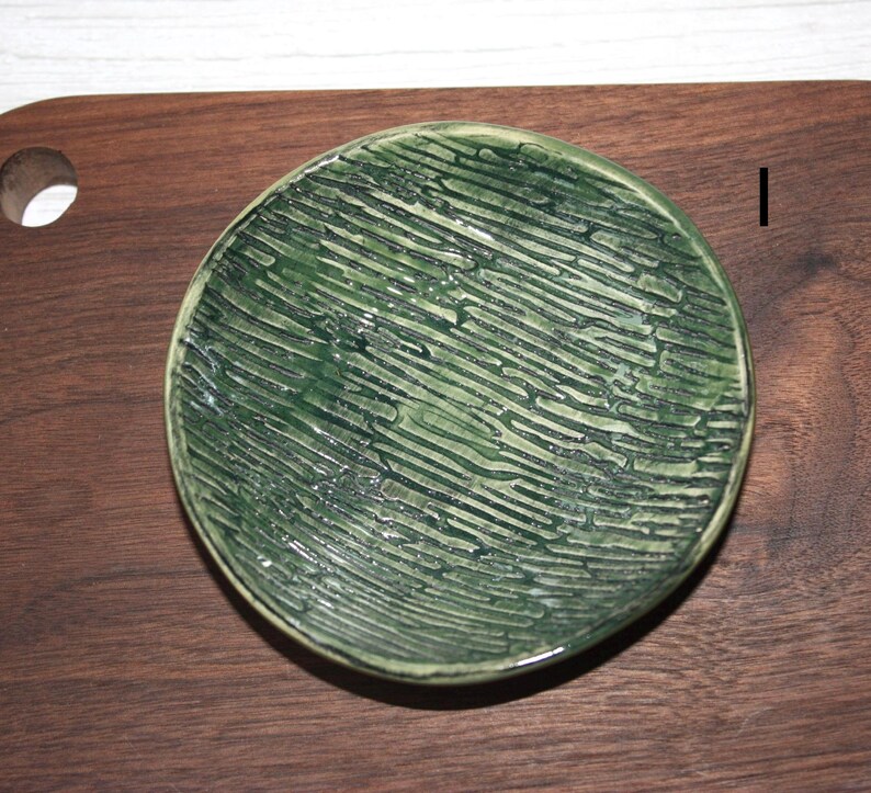 Handmade Wonky Ceramic Dish: Ring, Key, Trinket Bowl, Small Soap dish I