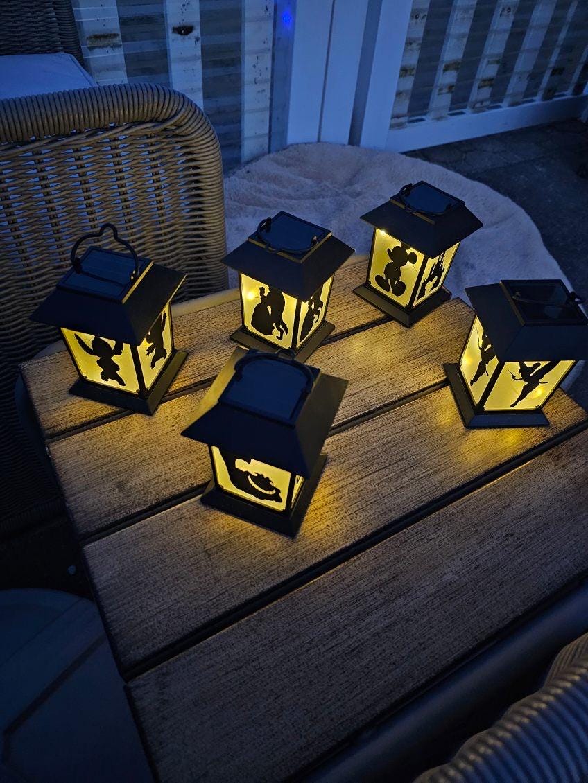 Solar Plastic Hanging Garden Lanterns