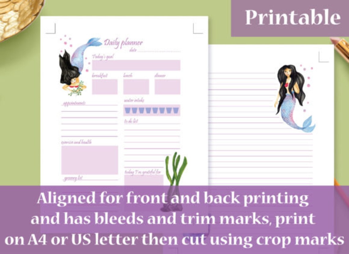 Classic Happy Planner Inserts Printable, Daily Happy Planner Pages, HP ...