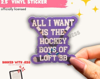 Loft 3B Hockey Boys Vinyl Sticker