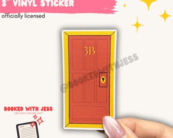 Loft 3B Red Door Vinyl Sticker
