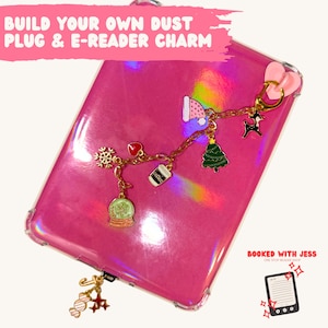 Build your own dust plug & e-reader charm | dust plug charm | custom dust plug | kindle charm