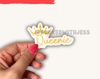 The Kindred's Curse Saga Queenie Sticker | Kindle personalization | bookish stickers | book stickers | stickers