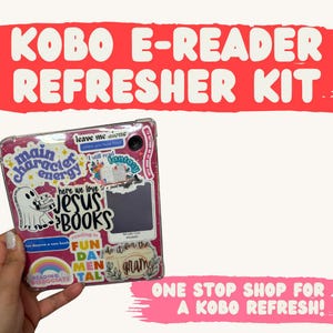Kobo Refresher Kit | Kobo Libra paper insert | Kobo Libra backing insert | Kobo Libra stickers | one stop shop for a Kobo refresh
