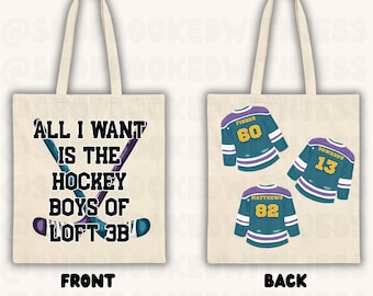 Hockey Boys of Loft 3B Tote