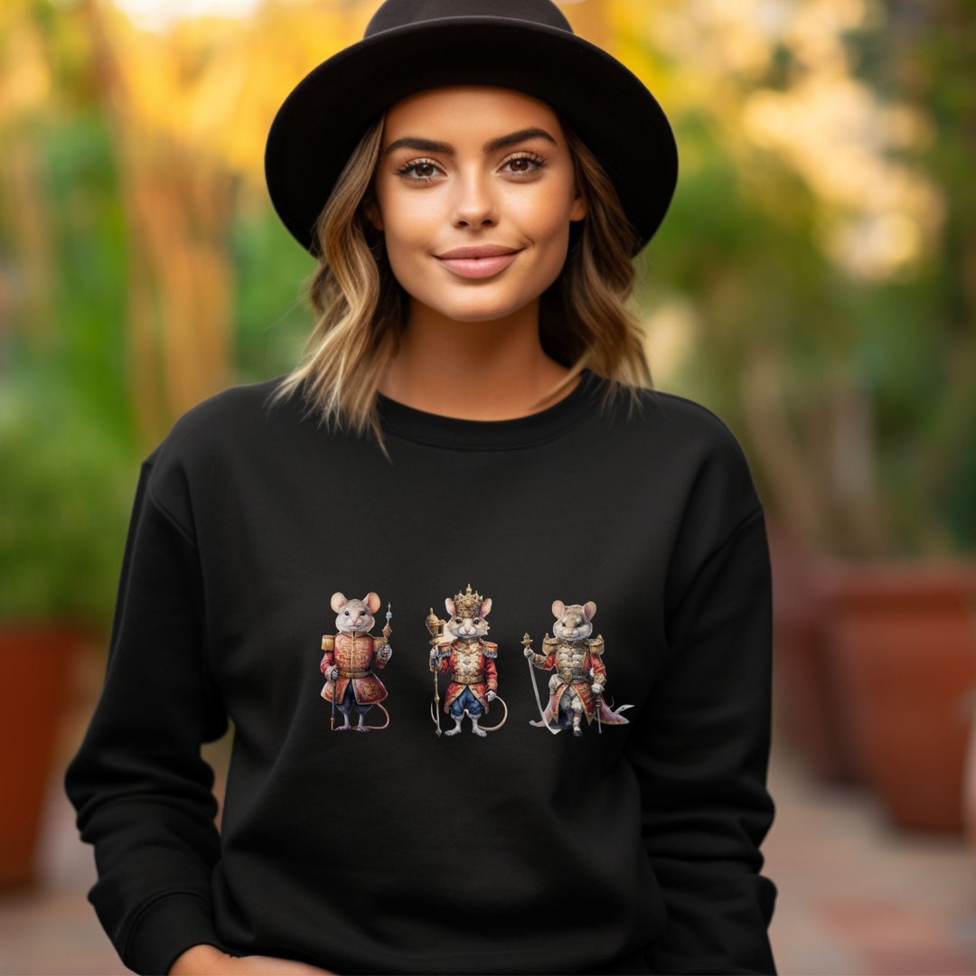 Nutcracker Mouse King Soldiers Christmas Sweatshirt Christmas Etsy