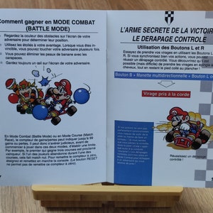 Notice Super Mario Kart SNES Français image 3