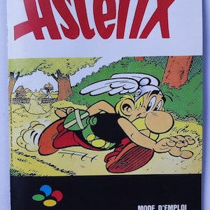 Asterix SNES Notice - French -