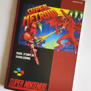 Super Metroid-instructies - SNES - Frans -