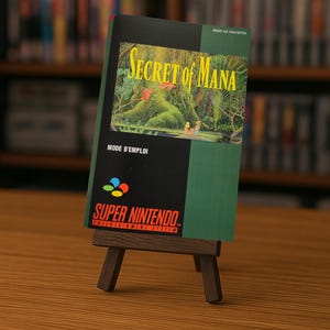 Aviso de Secret of Mana - SNES - Francés -