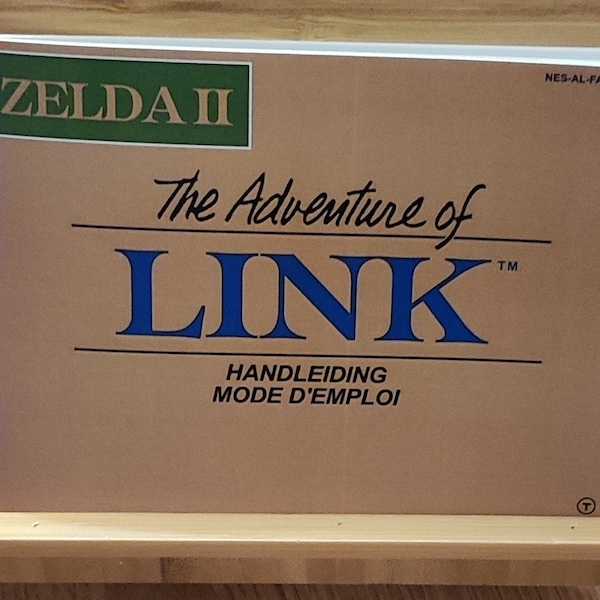 Notice Zelda II: The Adventure of Link NES - Français -