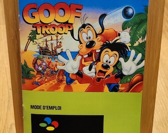 Notice Goof Troop SNES - Français -