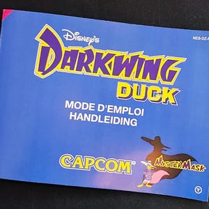 説明書 Disney's Darkwing Duck - NES - フランス語