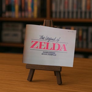 Notice The Legend of Zelda - NES - Français / Néerlandais -