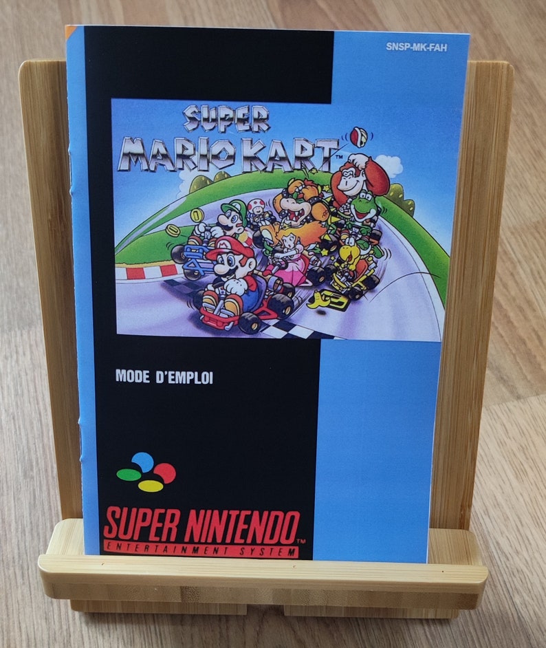 Notice Super Mario Kart SNES Français image 1