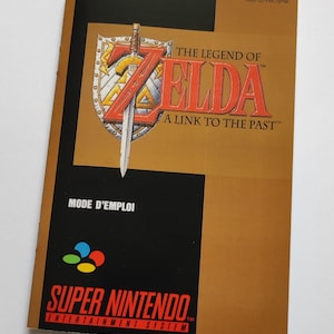 Notice The Legend of Zelda : A Link to the Past SNES - Français -