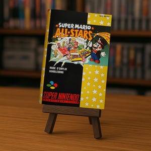 Manual de Super Mario All-Stars para SNES (francés)