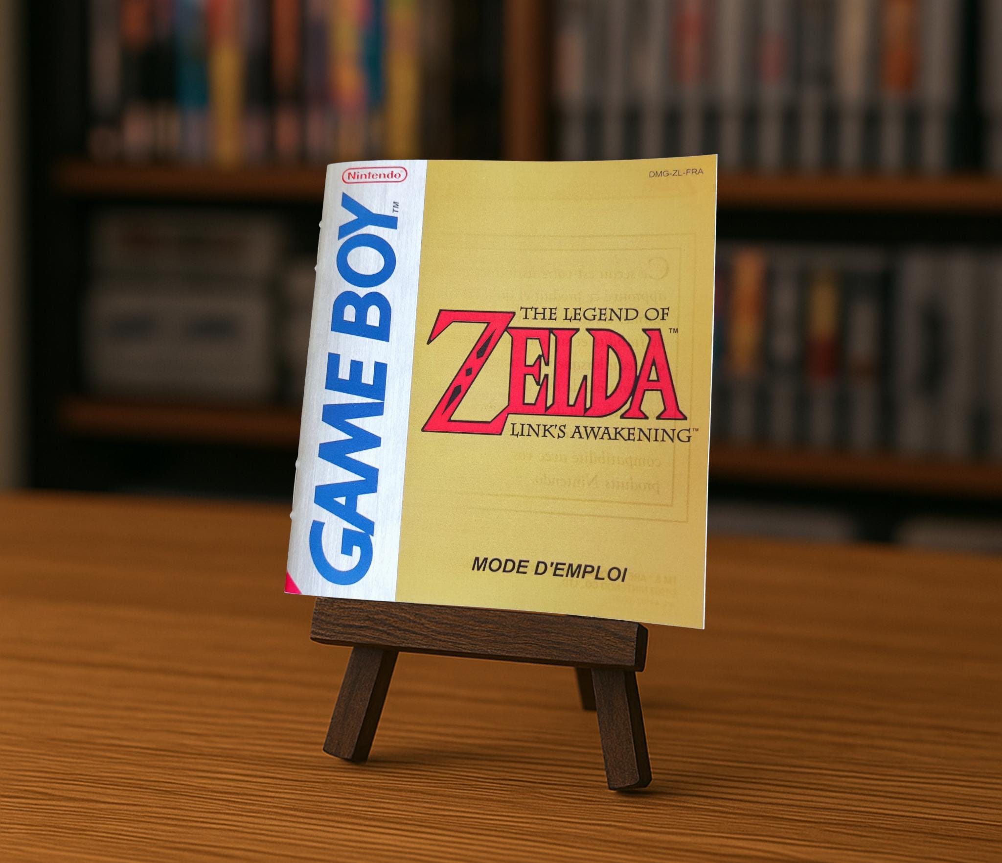 Notice Manuel Zelda Link's Awakening Game Boy 1993 - Bon état - Nintendo
